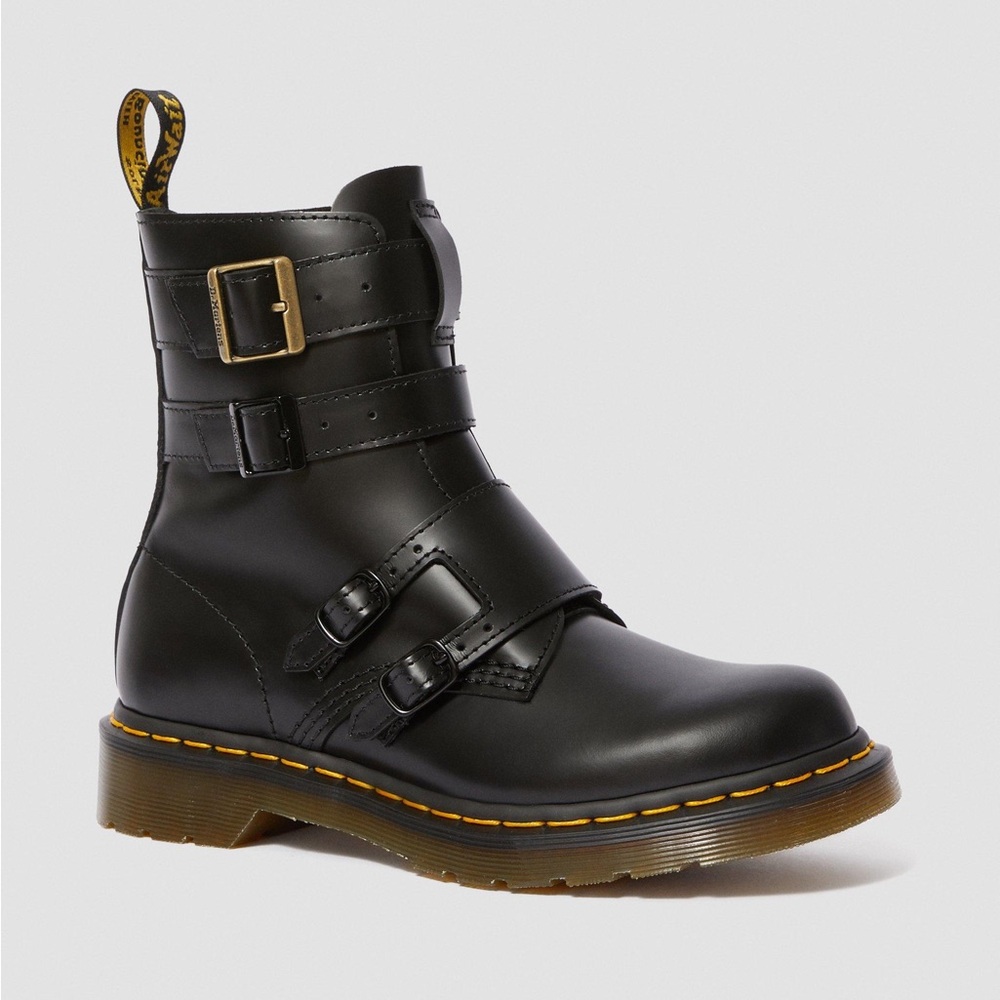 Dr. Martens Black Combat Boots